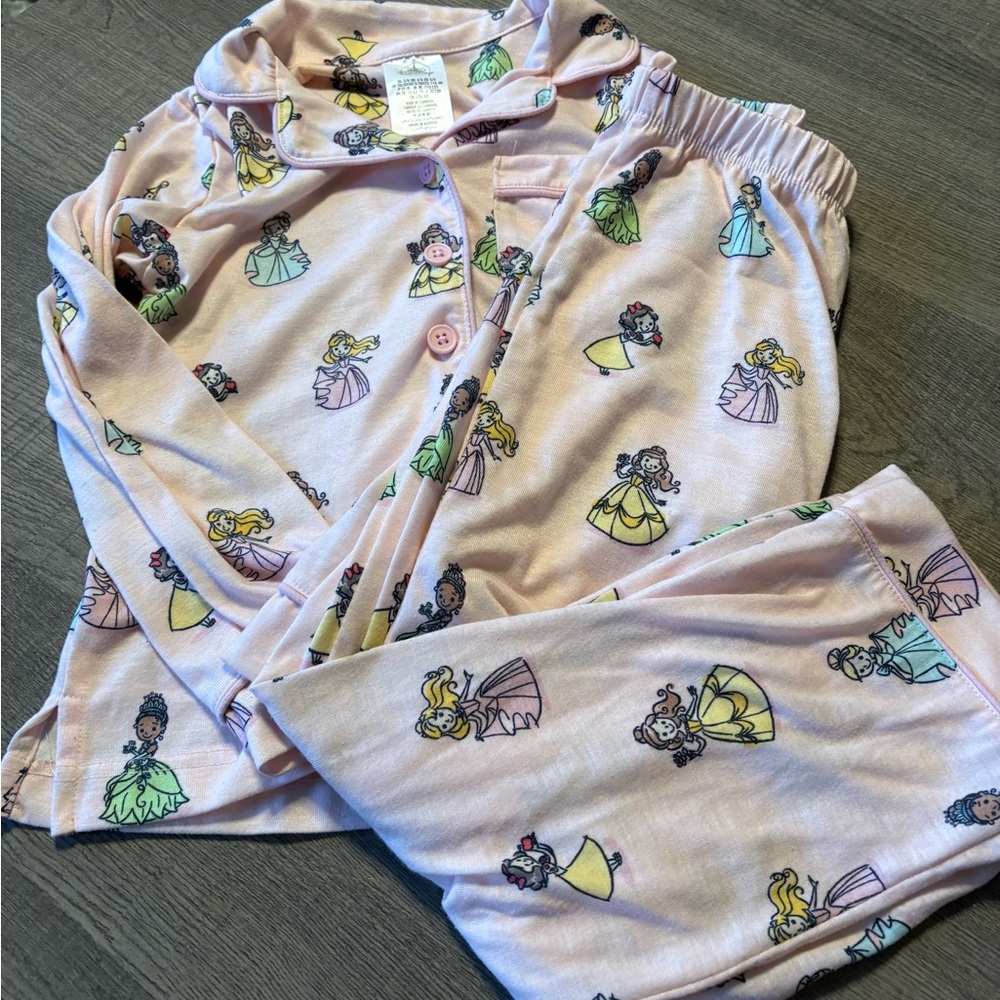 Disney Princess Pajama Set Size 5/6